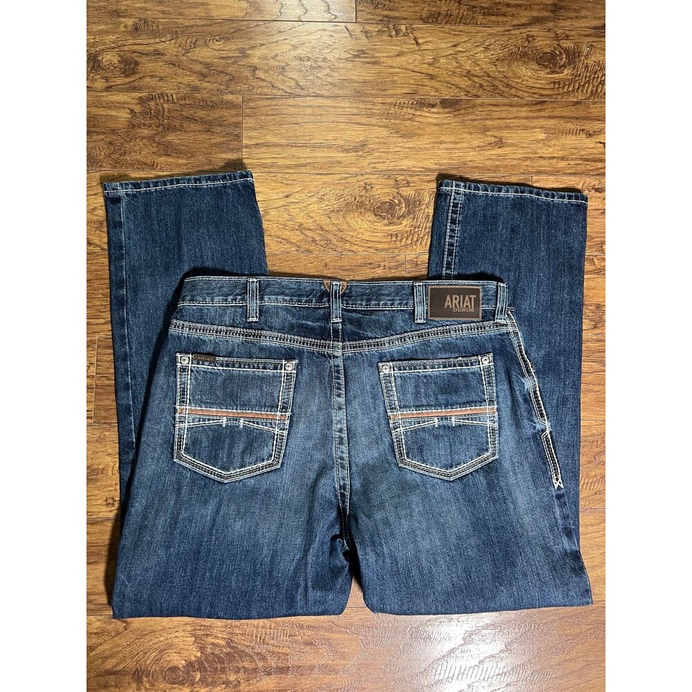 Ariat Men's M4 Low-Rise Coltrane Boot Cut Jeans Size 40x34